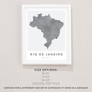 rio de janeiro wall art
