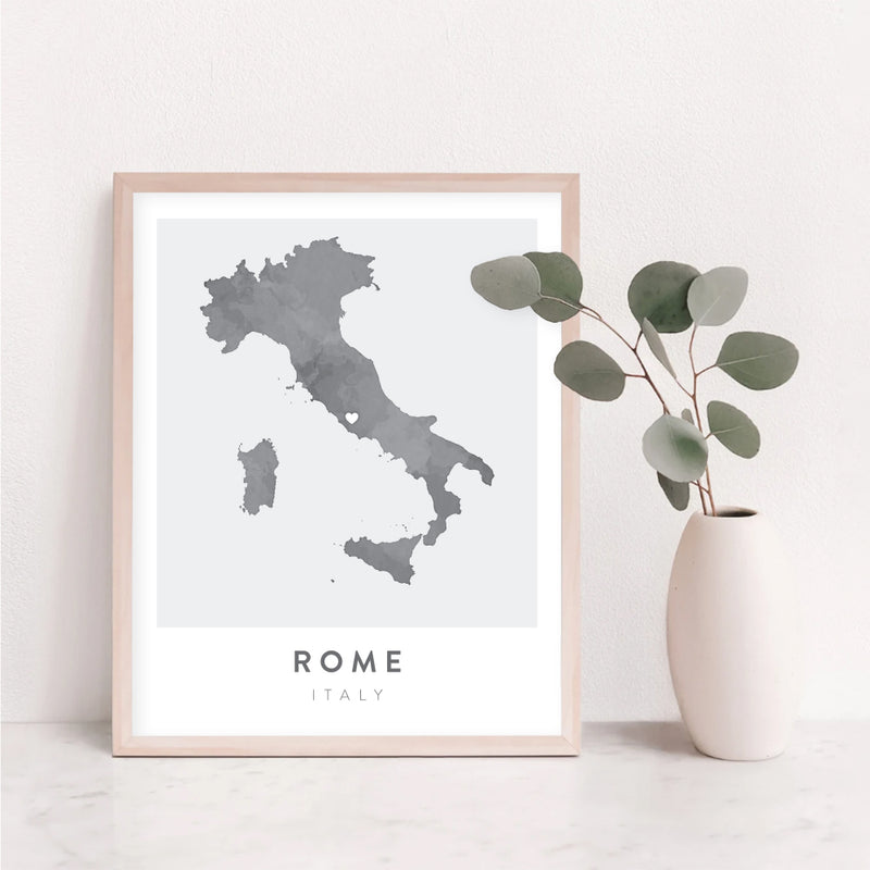 rome italy poster