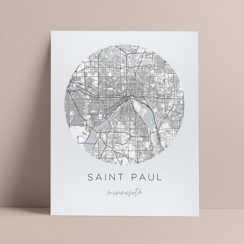 saint paul map