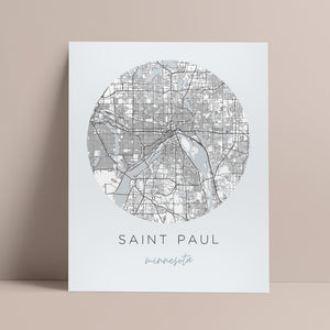 saint paul map