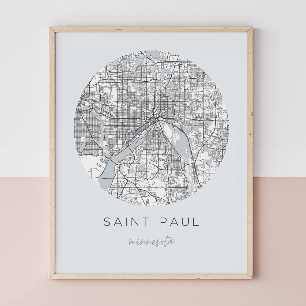 saint paul minnesota poster