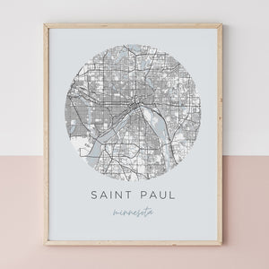 saint paul minnesota poster