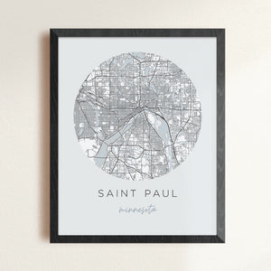 saint paul map