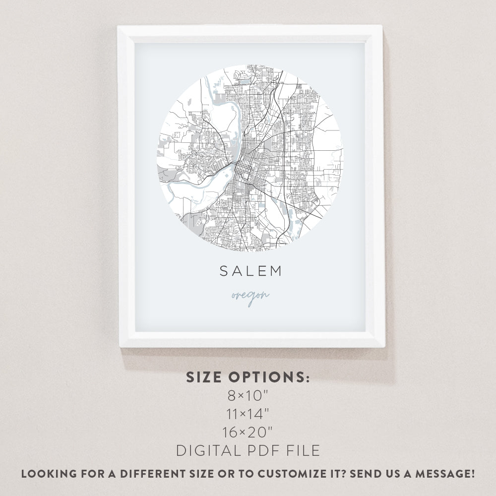 salem oregon wall art