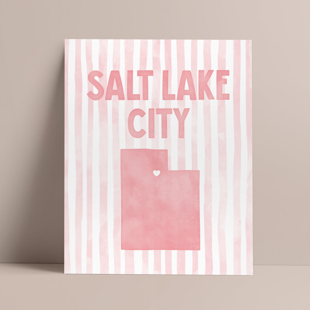 Salt Lake City, Utah Poster