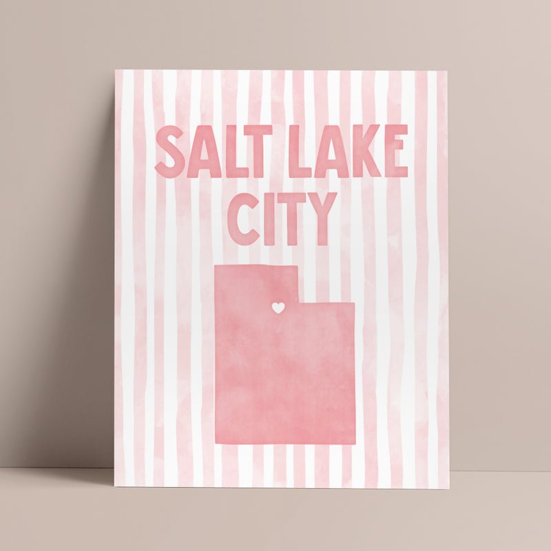 Salt Lake City, Utah Poster