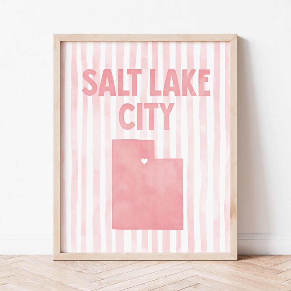 Salt Lake City, Utah Poster