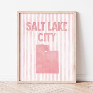Salt Lake City, Utah Poster