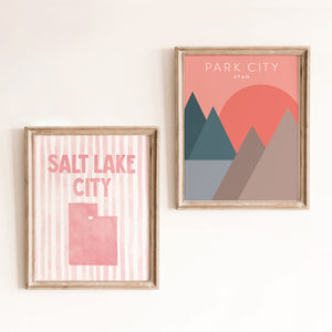 Salt Lake City, Utah Poster