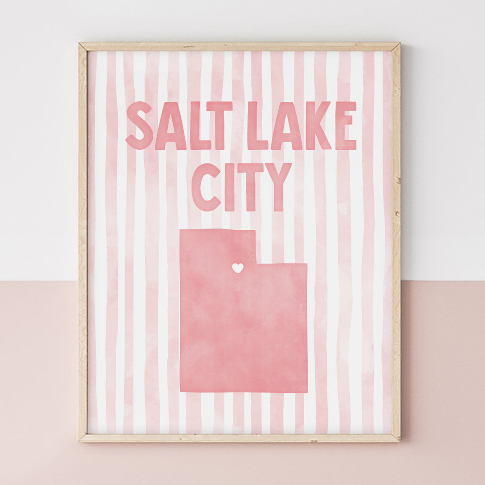 Salt Lake City, Utah Poster