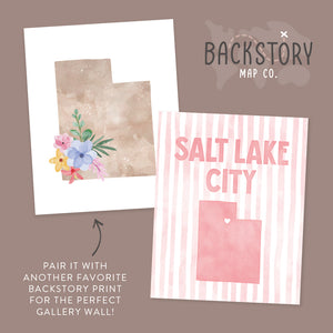 Salt Lake City, Utah Poster