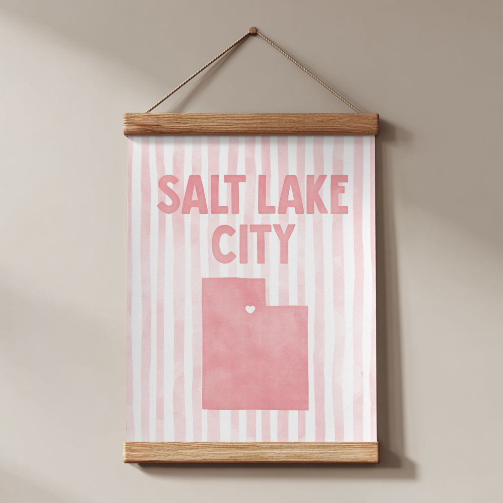 Salt Lake City, Utah Poster