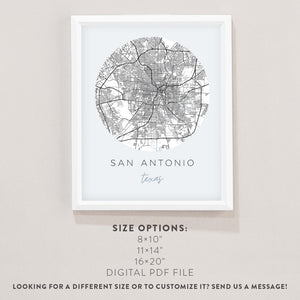 san antonio texas wall art