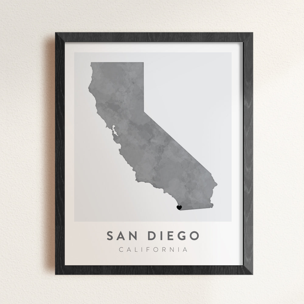 san diego art print