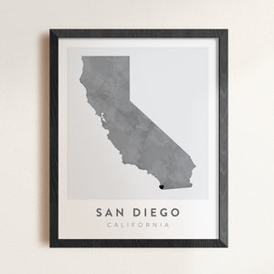 san diego art print