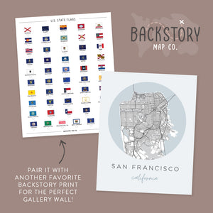san francisco map posters