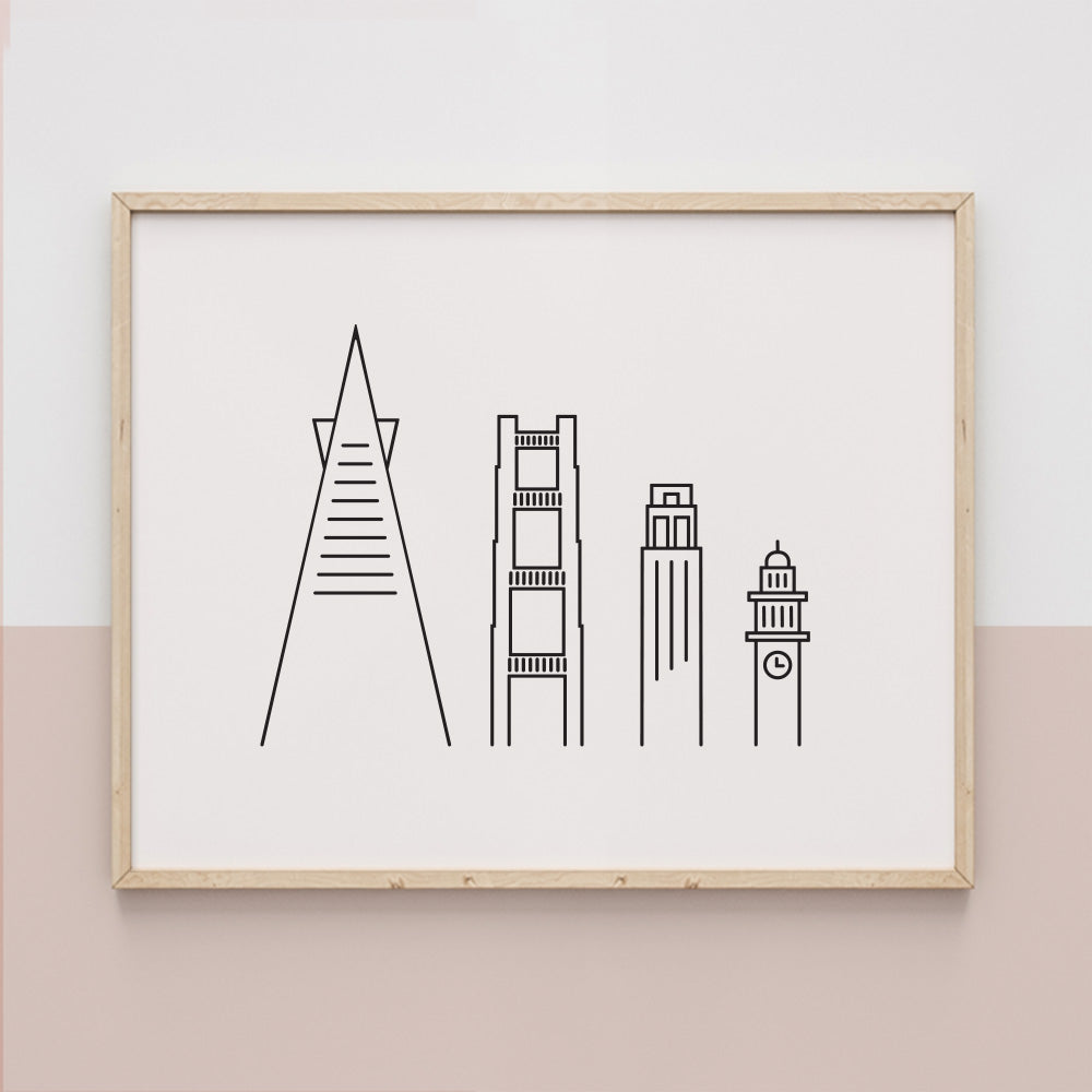 san francisco wall art
