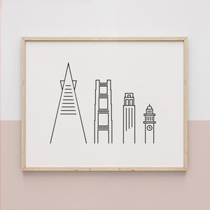 san francisco wall art