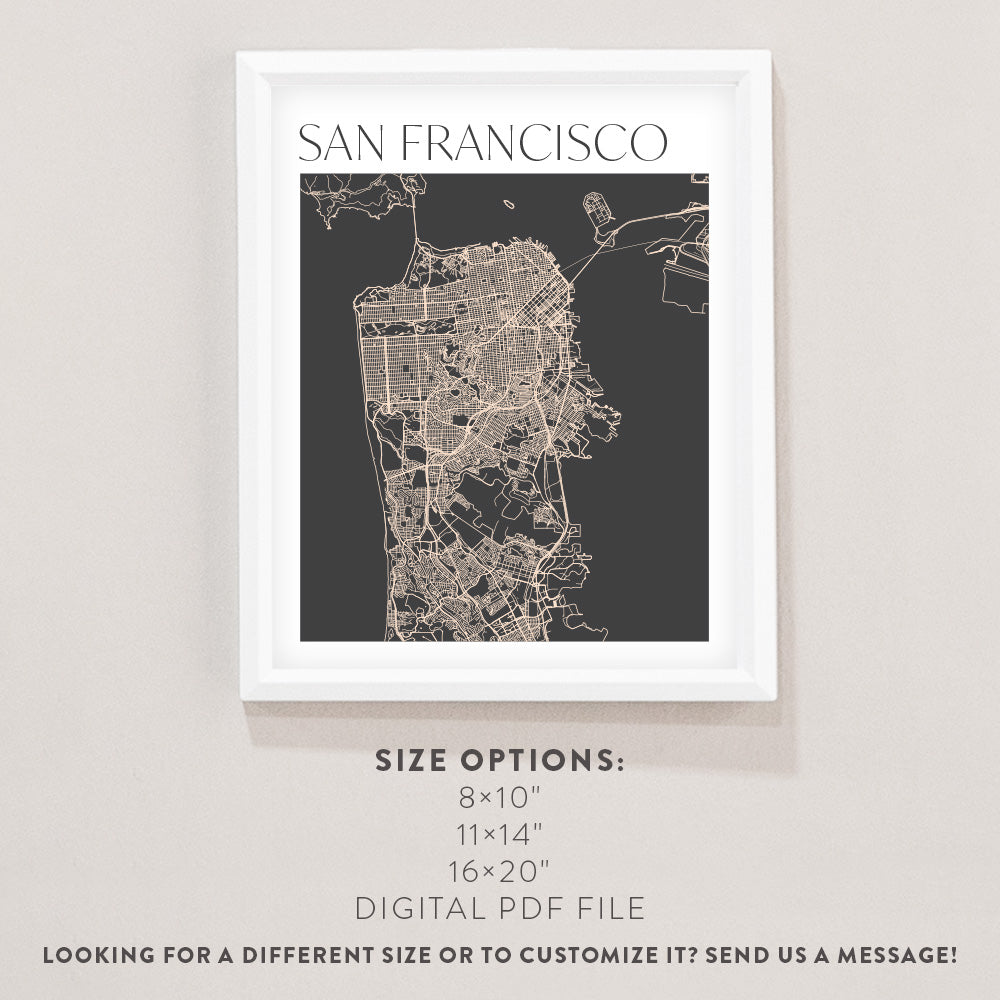 san francisco wall art