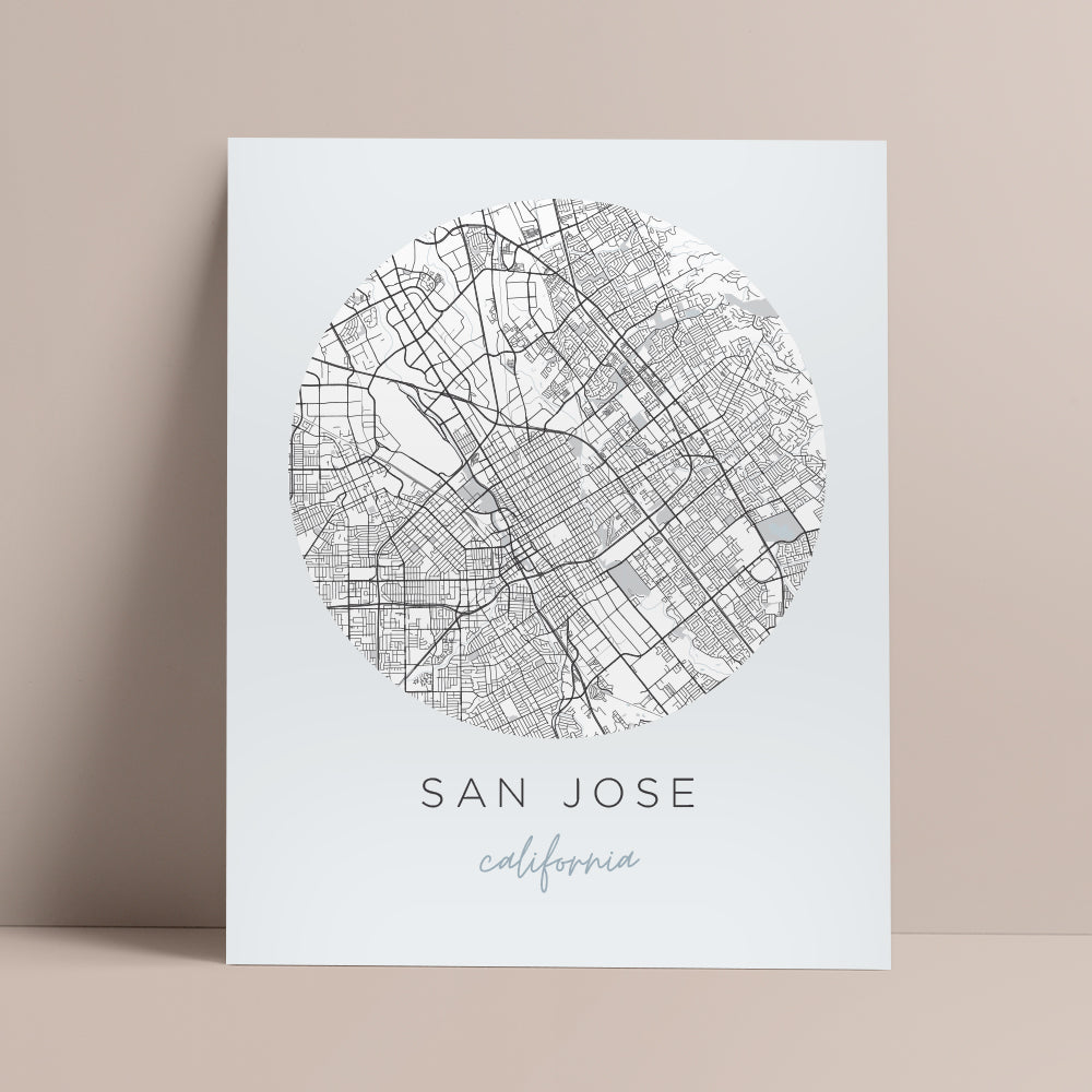 san jose map