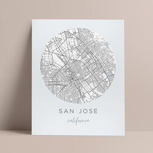 san jose map