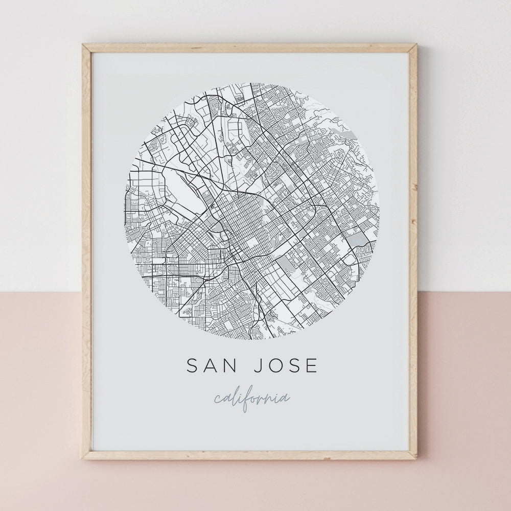 san jose map