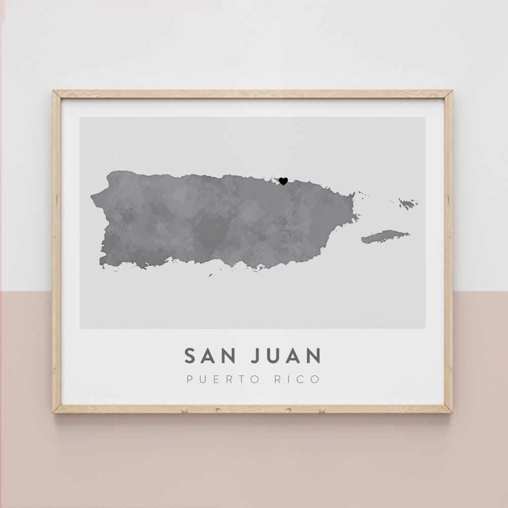 san juan puerto rico map