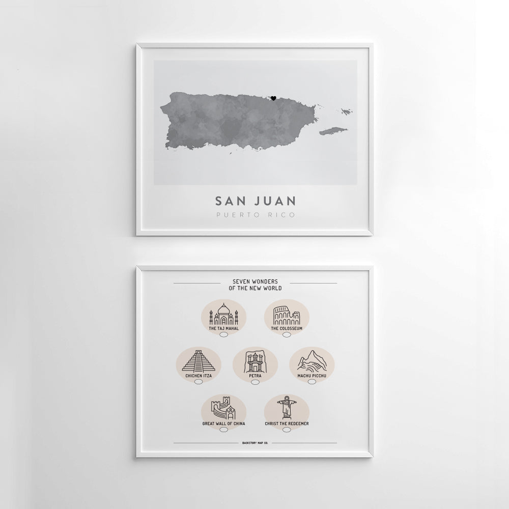san juan puerto rico art print