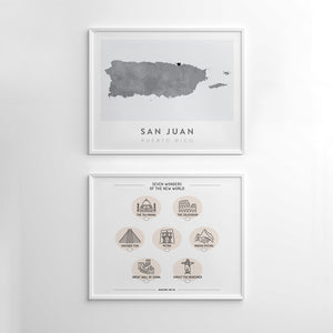 san juan puerto rico art print