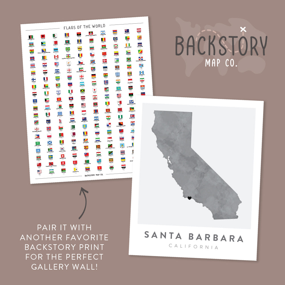 santa barbara wall art