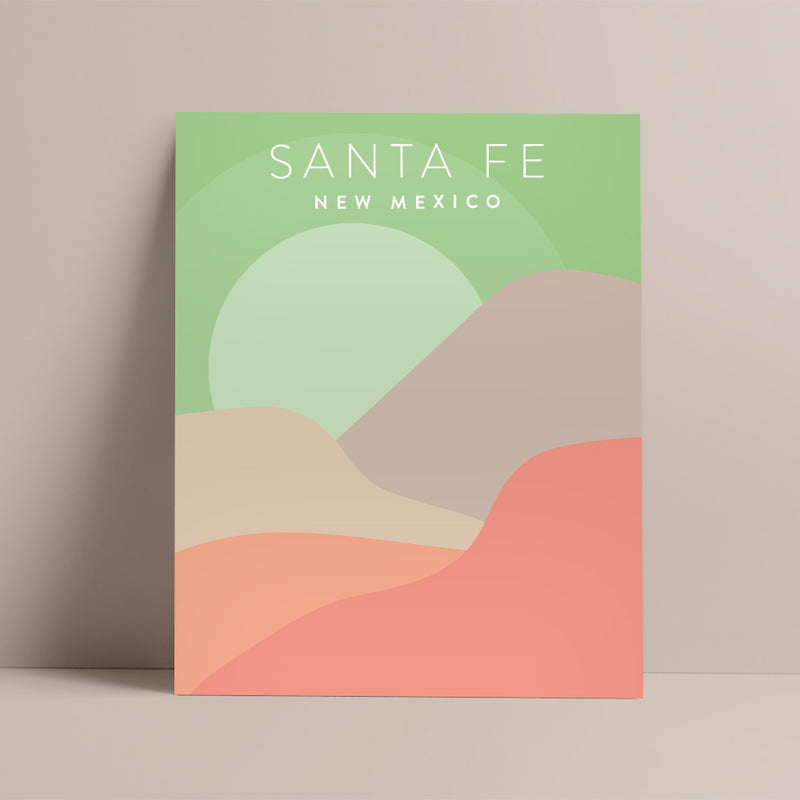 santa fe map