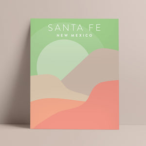 santa fe wall art