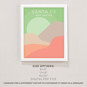 santa fe poster