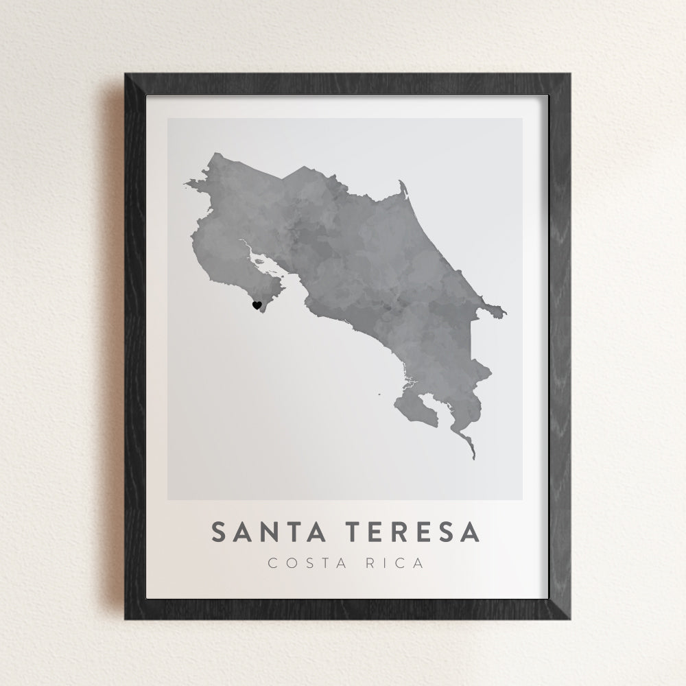 santa teresa costa rica poster