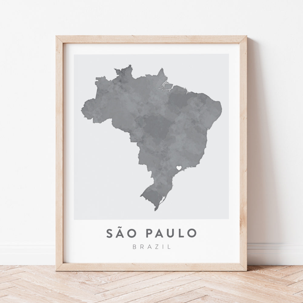 map of sao paulo