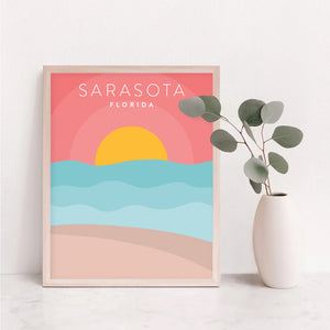 sarasota florida art print