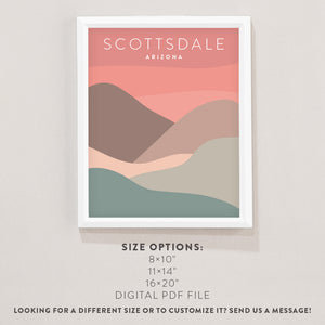 scottsdale art print