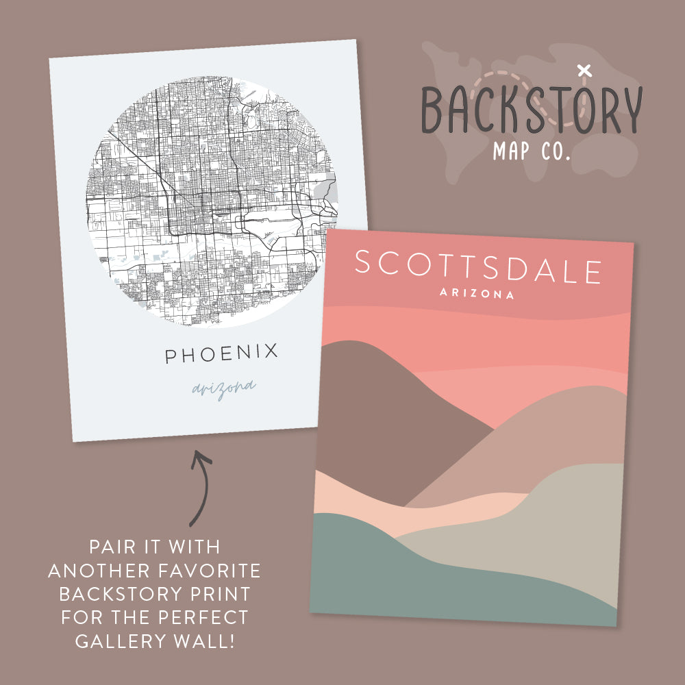 scottsdale arizona poster