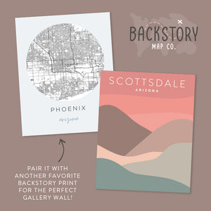 scottsdale arizona poster