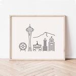 Load image into Gallery viewer, seattle skyline
