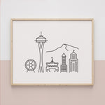 Load image into Gallery viewer, seattle skyline
