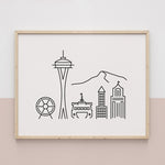 Load image into Gallery viewer, seattle skyline
