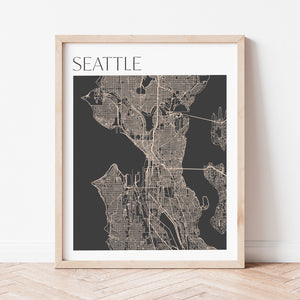 cute seattle posters