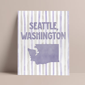 Seattle, Washington Poster