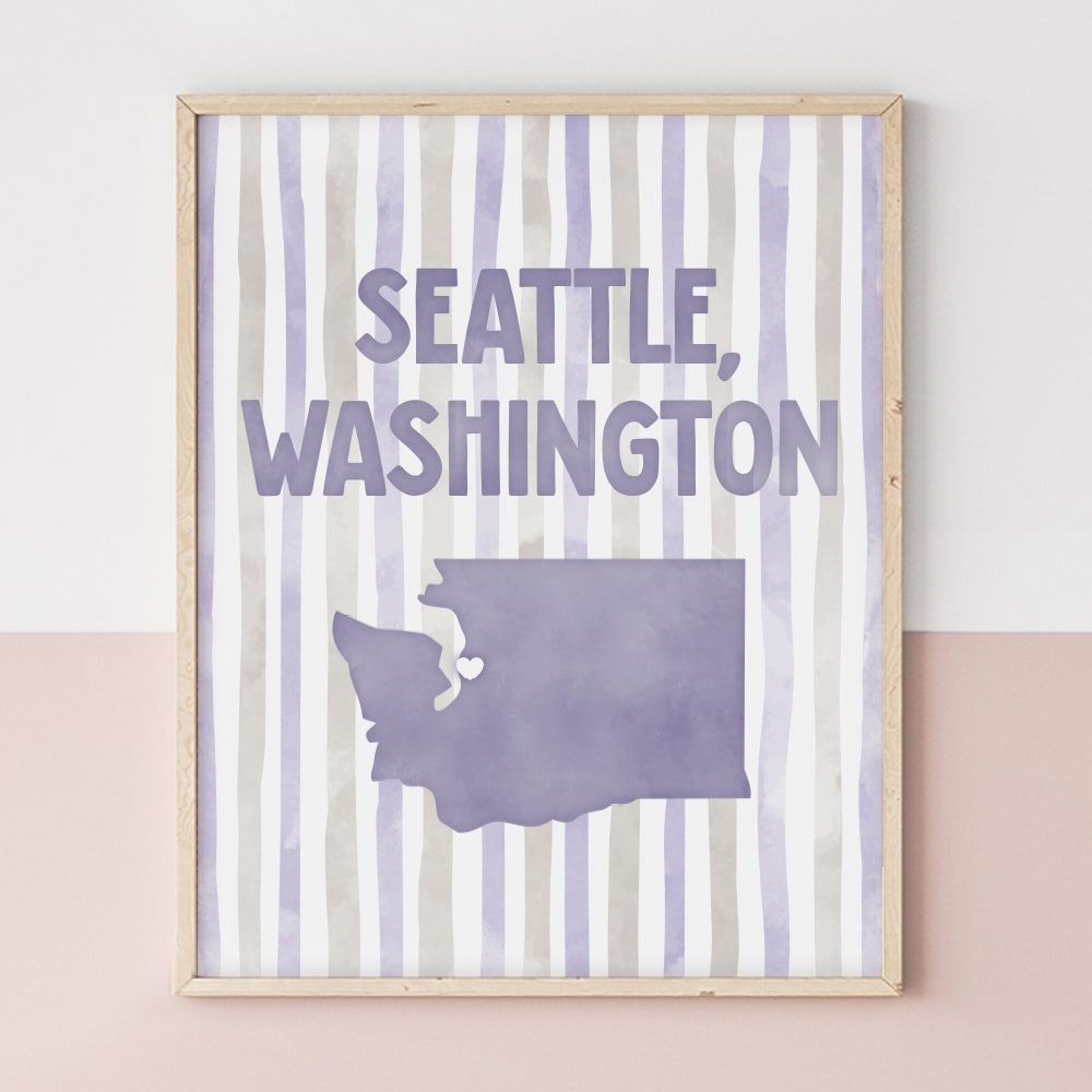 Seattle, Washington Poster