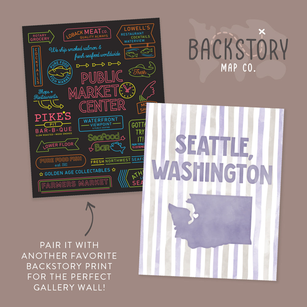 Seattle, Washington Poster