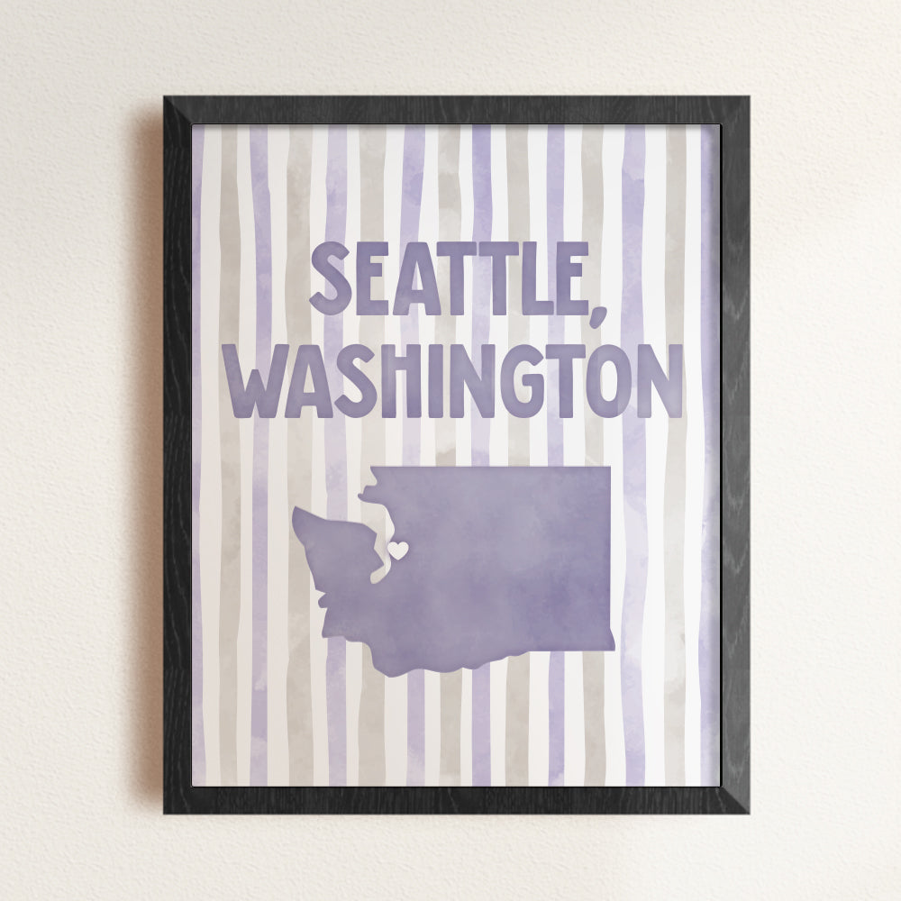 Seattle, Washington Poster