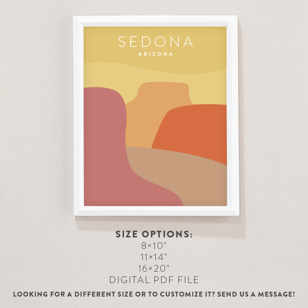sedona arizona poster