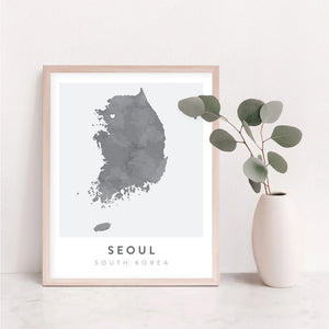 seoul south korea wall art