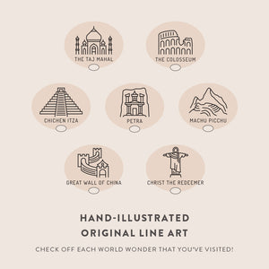 seven wonders of the world bucket list